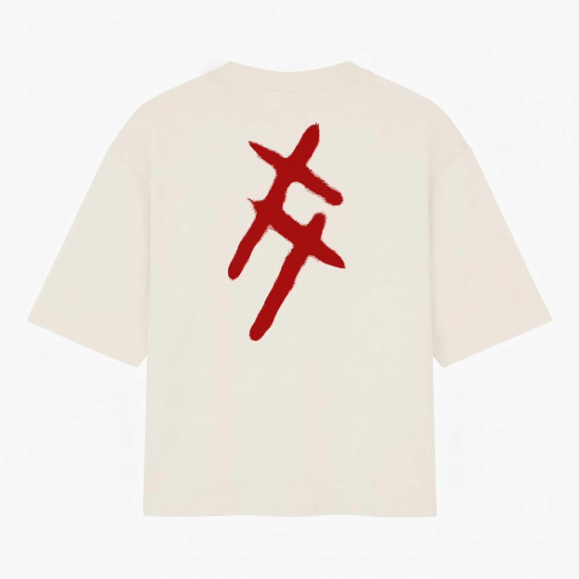BRAIZEN OVERSIZED  - BLACK & OFF-WHITE