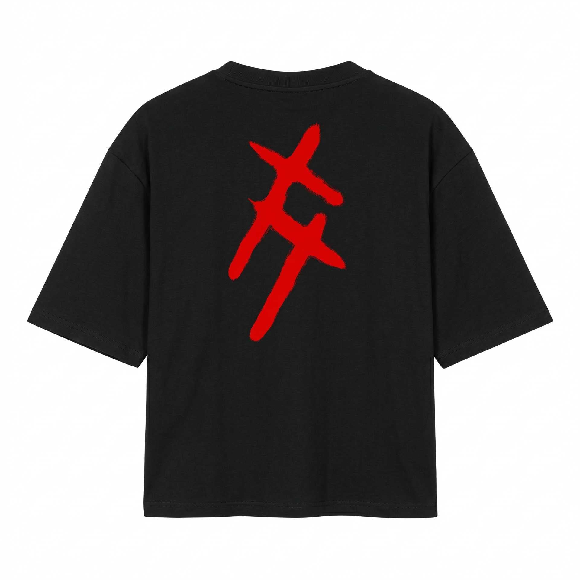 BRAIZEN OVERSIZED  - BLACK & OFF-WHITE