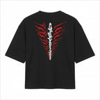 EYE SPINE OVERSIZED - BLACK & OFF-WHITE