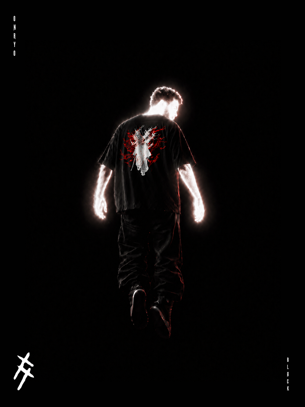 ONRYO OVERSIZED  - BLACK & OFF-WHITE