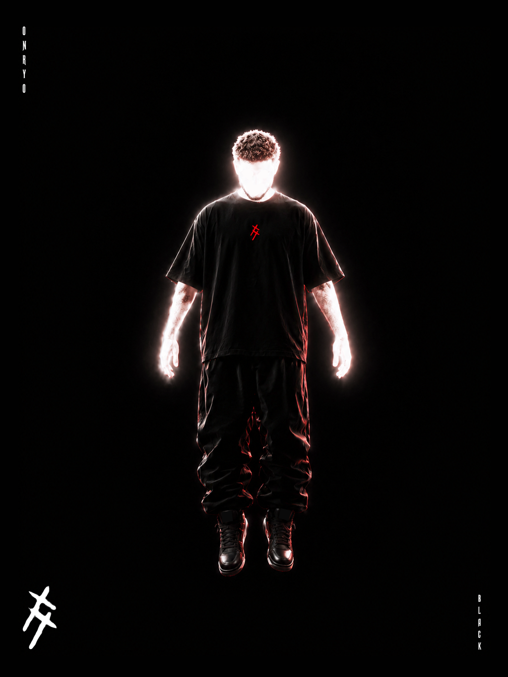 ONRYO OVERSIZED  - BLACK & OFF-WHITE