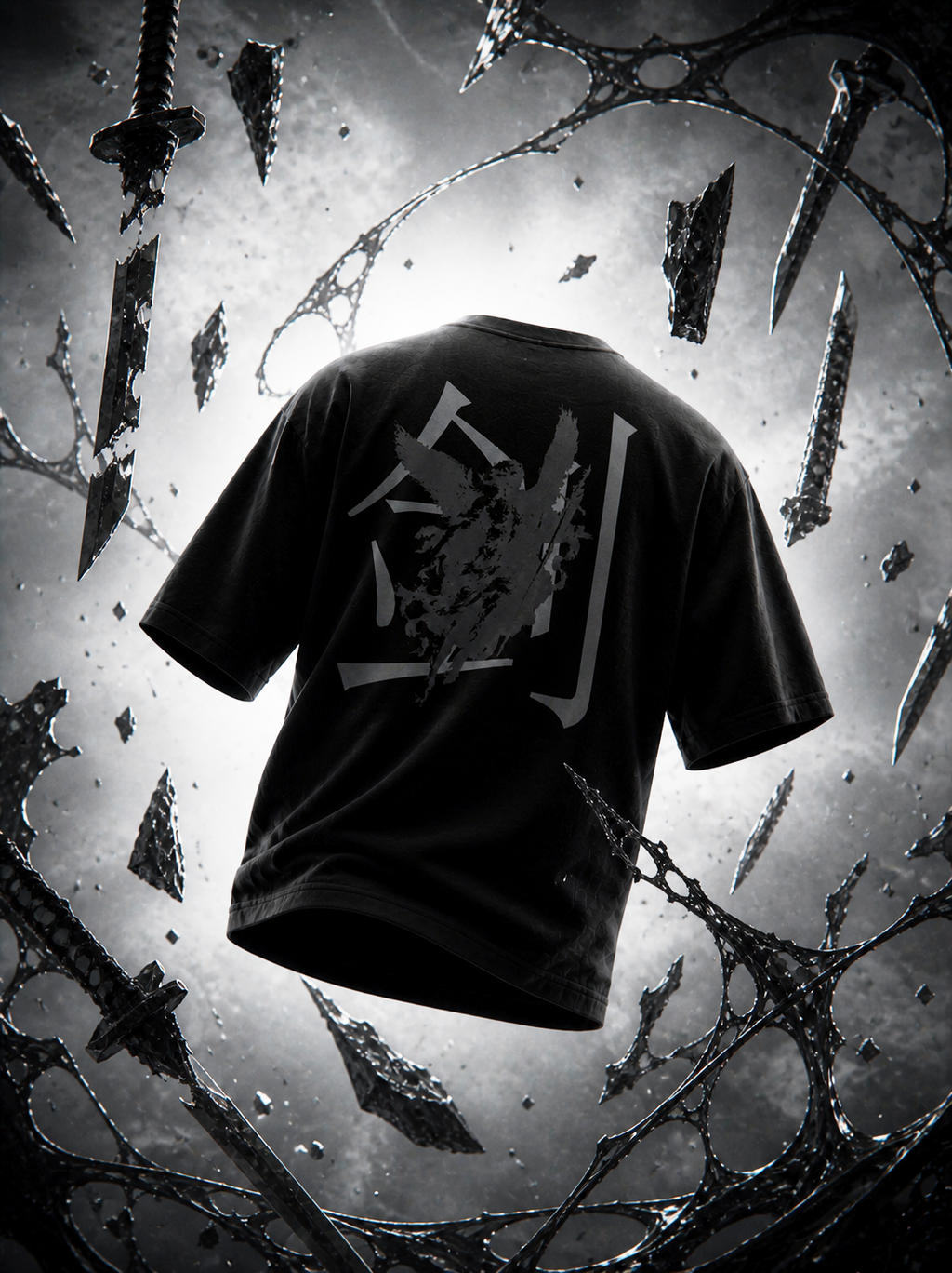 BL4CK M3T4L - O MENSAGEIRO OVERSIZED